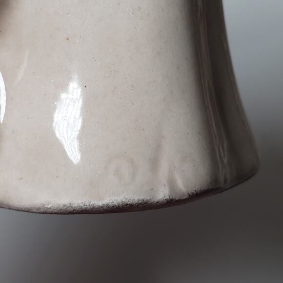 Vintage Small Nativity Set Unpainted Bisque Ceramic Children's Christmas 8PC - Picture 8 of 14